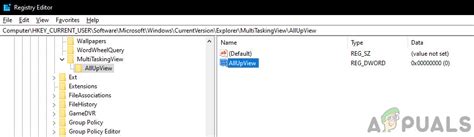 Disable Task View 的图像结果