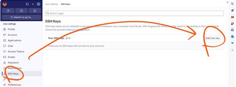 GitLab SSH Key Custom Instance 的图像结果