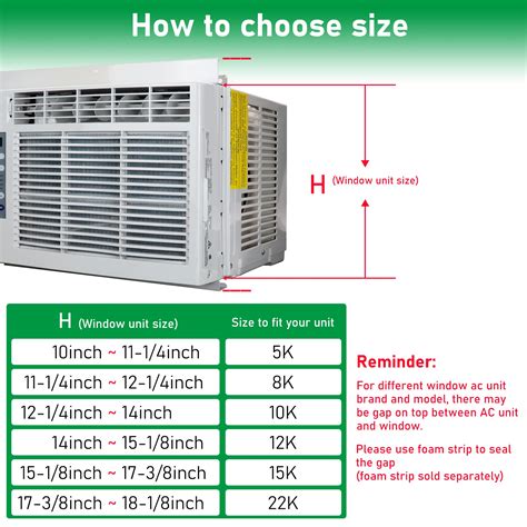 Snapklik.com : Forestchill Window Air Conditioner Side Panel