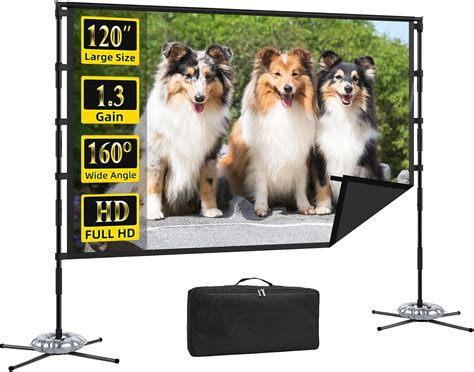 Outdoor Projector Screen and Stand,XINLEMY 120-inch India | Ubuy