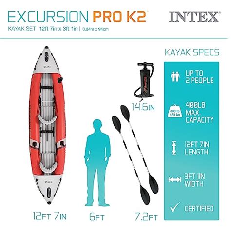 Image result for Intex Excursion Pro Kayak