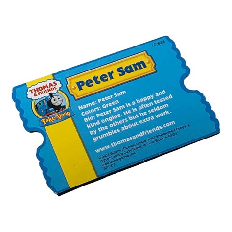 Take Along Peter Sam Character Card – Kaikki