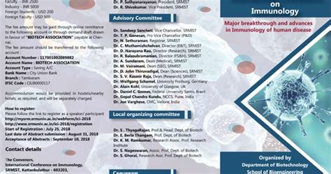 International Conference on Immunology | September 26-28, 2018