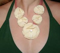 Image result for Fabric Jewelry Tutorial