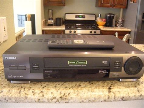 Buy TOSHIBA W-804 S-VHS VCR Hi-Fi Super VHS ET Pro VHS Player Recorder ...