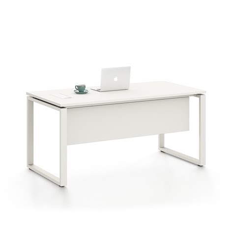 Escritorio Ejecutivo 160 x 80 x 75 cm Mundo In Zadar Blanco | Coppel.com