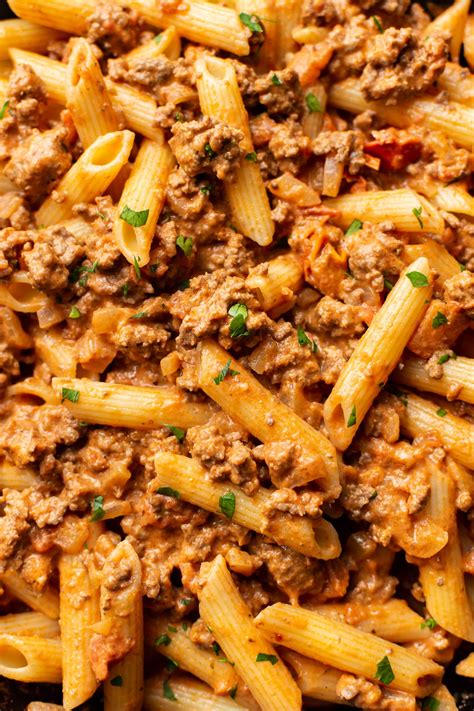 Hamburger Beef Pasta