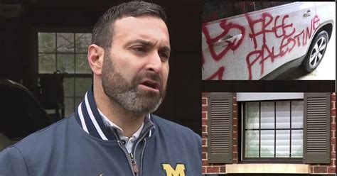 'This is terrorism': U-M regent's home, vehicle vandalized by pro ...