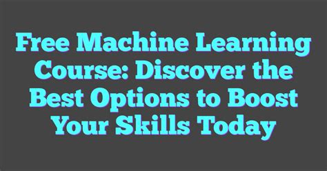 Best Machine Learning Course Online 的图像结果