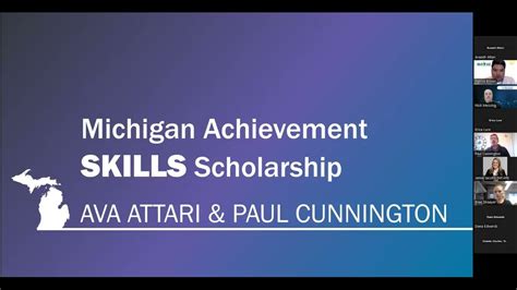 Michigan Achievement Scholarship Informational Webinar for Adult ...