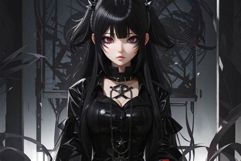 Gothic Anime Character Profile Picture Wallpaper Profile Picture ...