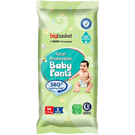 Buy bigbasket Baby Diapers Pants - Medium Online at Best Price of Rs 45 ...