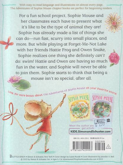 The Adventures of Sophie Mouse Forget - Me- Not Lake - 3 – Akshardhara ...