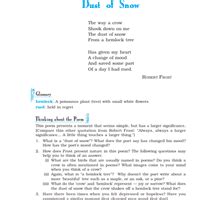NCERT Textbook: Dust of Snow - English Class 10 PDF Download