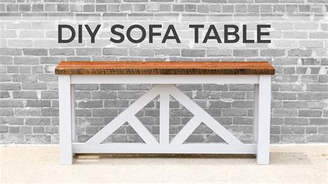 Image result for Build a Sofa Table