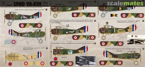 SPAD Vll-XVll, Print Scale 48-046