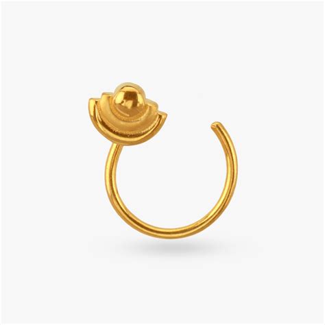 Petite Blossom Gold Nose Pin