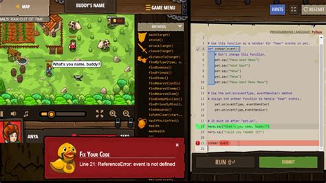 What Code to Do for Codecombat Computer Science 2 Level 23 的图像结果