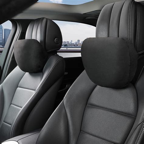 Amazon.com: POKSRI 2pcs Car Neck Pillow for headrests,Support Drive Seats Head Cushion Pillows ...