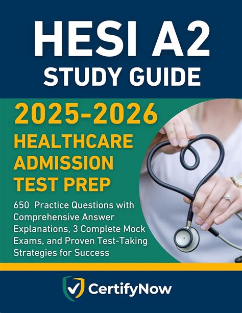 HESI A2 Study Guide 2025-2026: Healthcare Admission Test Prep: 650 ...