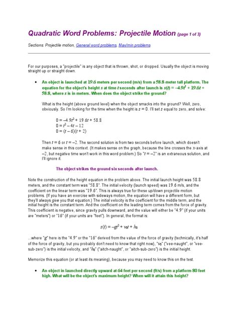 Image result for Quadratic Function Word Problem