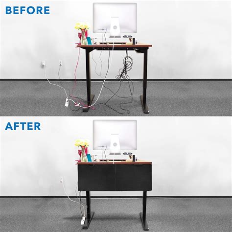 MOUNT-IT! Under Desk Privacy Panel for Sit Stand India | Ubuy