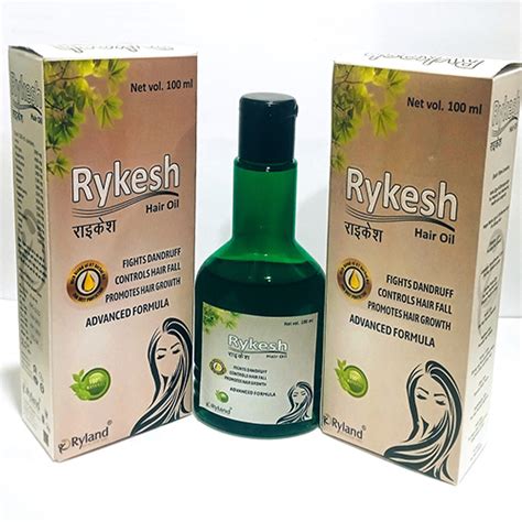 Rykesh Hair Oil - Fight Dandruff Controls Hair Fall Promotes hair ...