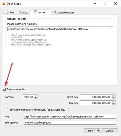 Rtsp VLC Player 的图像结果