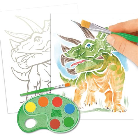 Láminas para colorear Dino World · Dino World · El Corte Inglés