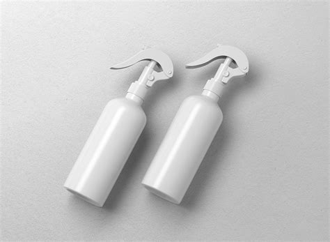 Spray Bottles Free Mockup | Free Mockup World