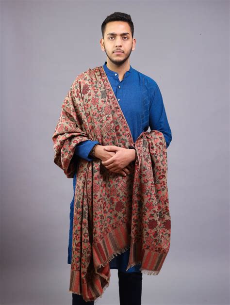 Men's Chinar Kani Shawl – The Shawl Studio