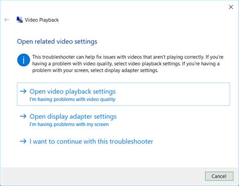 Image result for Fix Windows 10 Video Playback