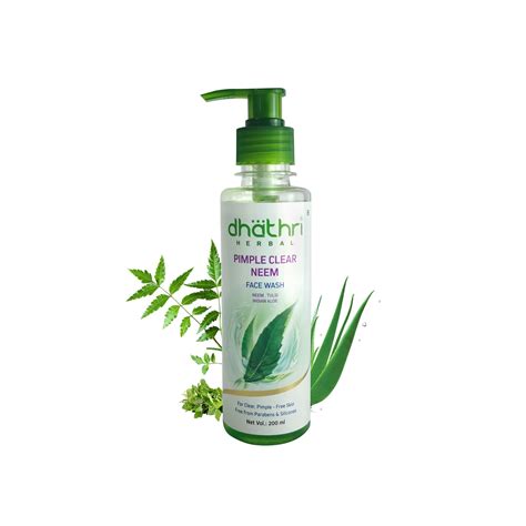 Best Neem Face Wash for Pimples Online – Dhathri Ayurveda