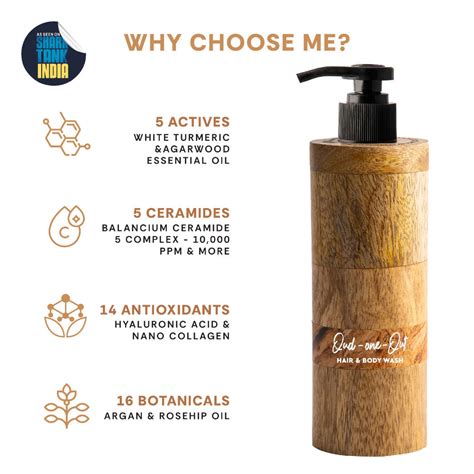 Buy Mintree Organic Oud Body Wash for Dull, Dry & Tanned Skin with ...