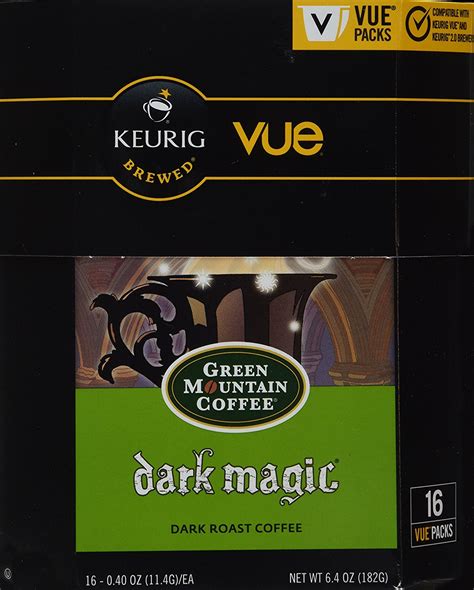 32 Count - Green Mountain Dark Magic Vue Cup Coffee For Keurig Vue ...