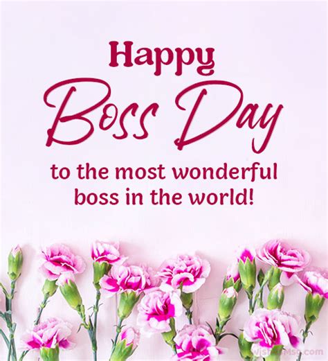 100+ Boss Day Wishes, Messages & Quotes 2025 | WishesMsg