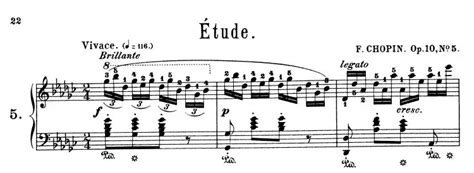 Chopin Etude op.10 no. 5 "Black Key" 萧邦 黑键练习曲 - YouTube
