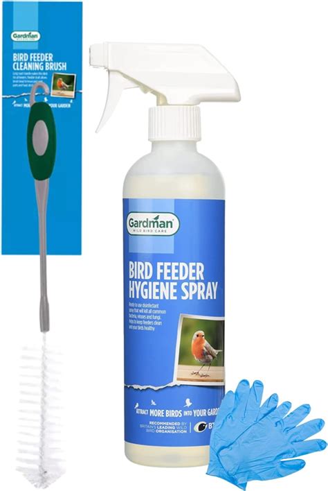 Inspired Bird Feeder Cleaner and Sanitiser : Amazon.co.uk: Garden