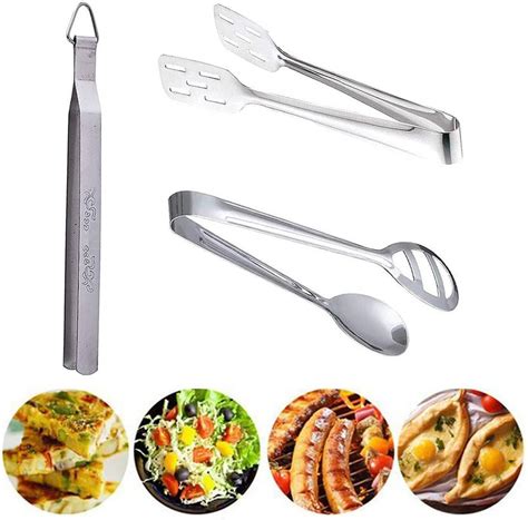 Kriwell Multipurpose Roti/Chapati Chimta & Tongs For Cooking Frying ...