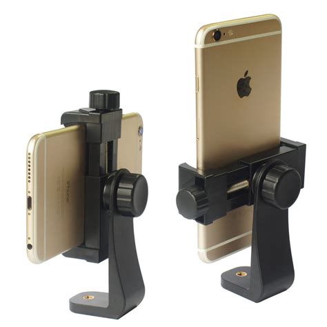 Carlus Universal Adjustable Cell Tripod Smartphone Holder/Velvet Mount ...