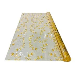 Sunflower Single Flower Pattern Design Cellophane Sheets, 40 Micron, (1 ...