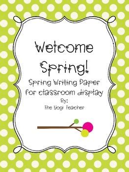 Spring Writing Paper 的图像结果