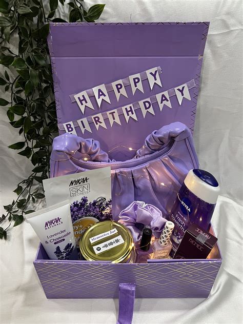 Lavender Hamper💜 | Happy birthday gifts, Diy birthday gifts for friends ...