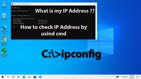 Image result for How to Check IP Address Using Cmd