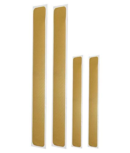 tuf-kote® 4pcs Golden Universal Anti-Scratch Door Sill Protector ...