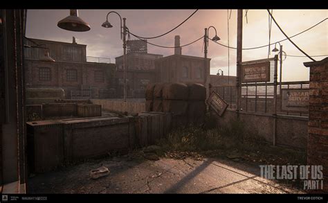 Trevor Cotich - The Last of Us Part 1: Quarantine Zone Alley and Overpass Material Work
