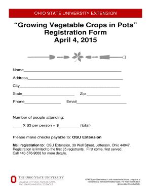 Fillable Online ashtabula osu Growing Vegetable Crops in Pots - Ohio ...