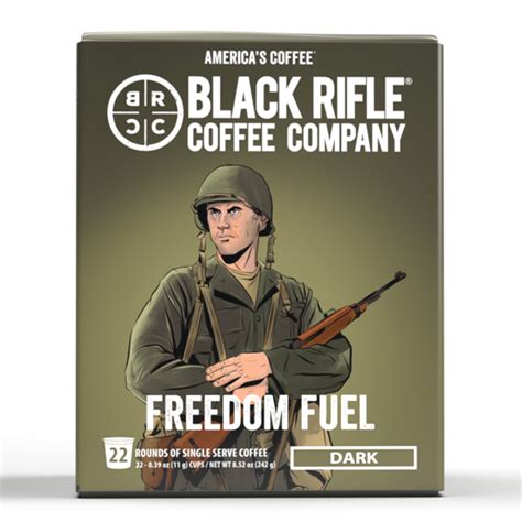Black Rifle Coffee Company Freedom Fuel K-Cup Pods, Dark Roast | Fig App