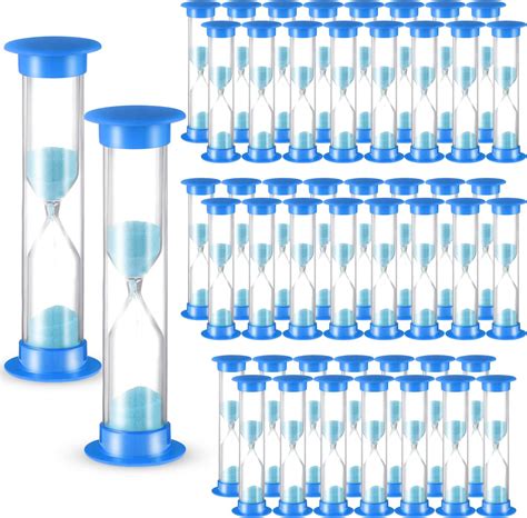 Amazon.com: 48 Pcs 2 Minute Sand Timer for Kids, Hourglass Sand Clock ...