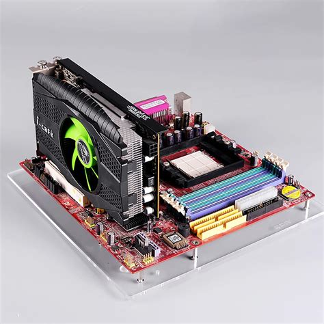 Buy Yoqanr MATX PC Open Transparent Acrylic Frame Test Bench ...